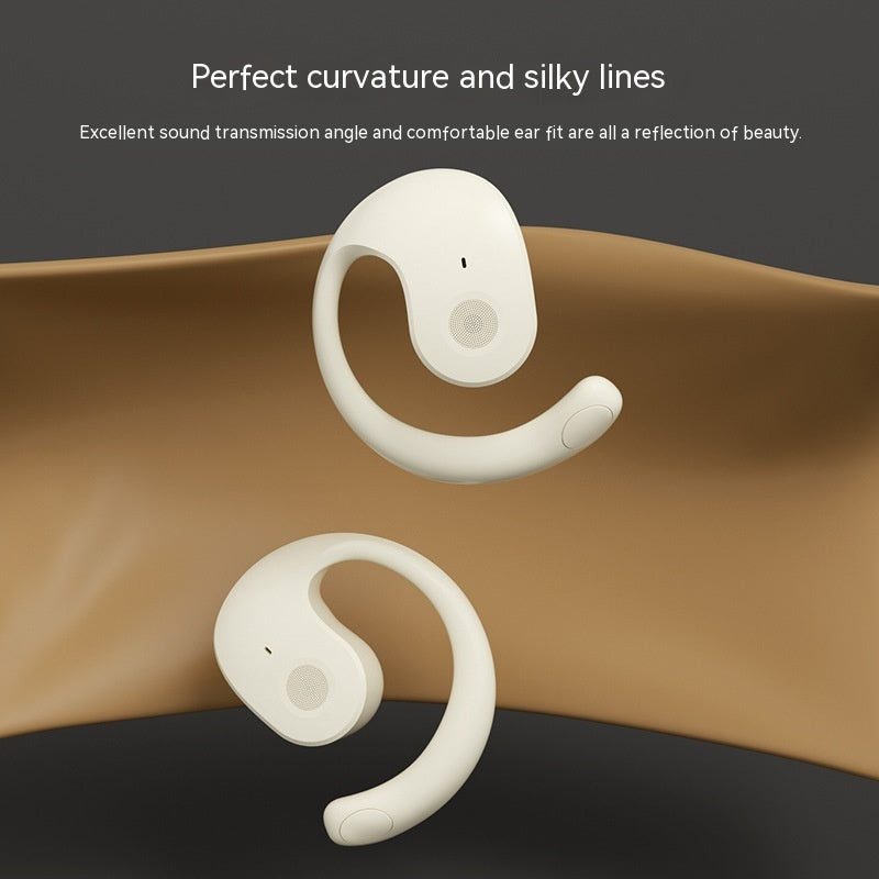 Small Coconut Ball Wireless Bluetooth Headset – Non-In-Ear Sports Headset