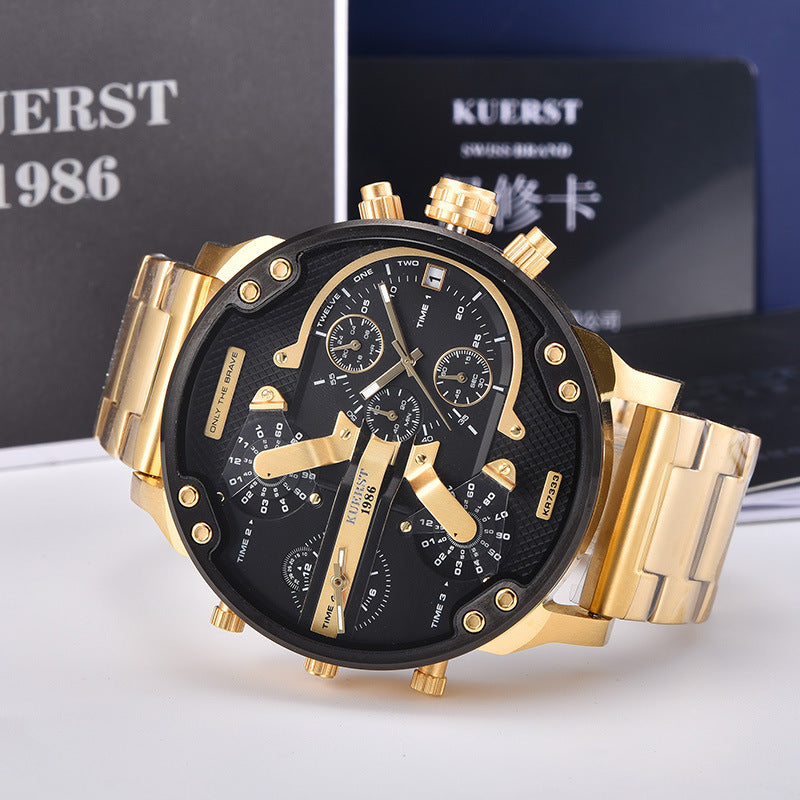 Kuerst 1986 Men's Quartz Watch – Stylish Steel Band