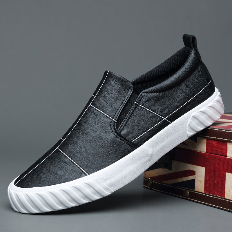 Breathable Leather Business Casual Shoes – Stylish & Comfortable