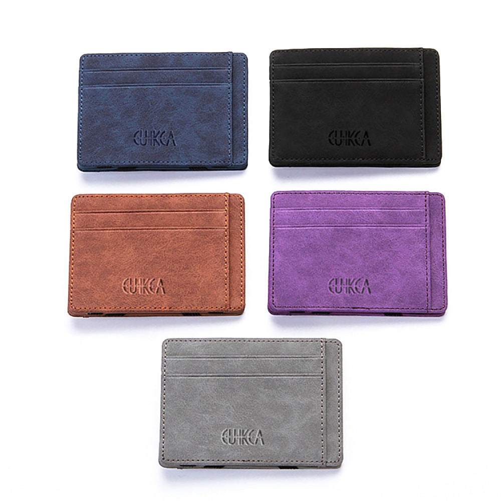 Flip Magic Wallet – Stylish & Compact Card Holder