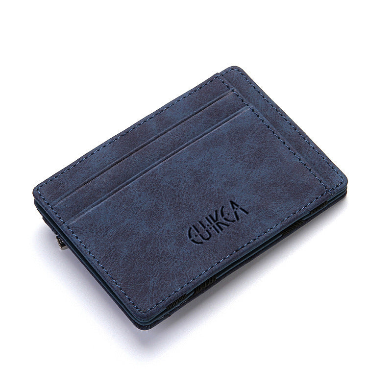 Flip Magic Wallet – Stylish & Compact Card Holder