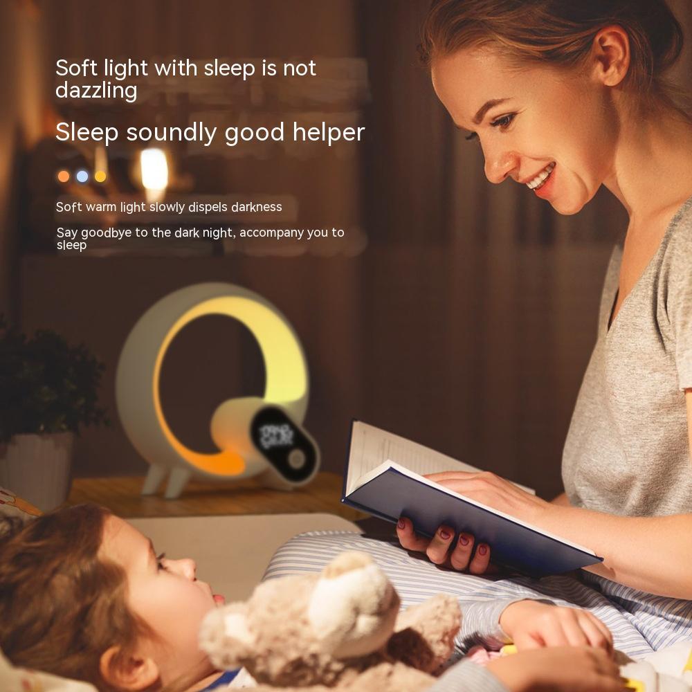 Creative Q Light Digital Alarm Clock – Smart Wake-Up & Relaxation Companion