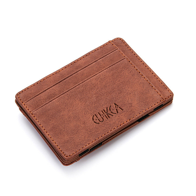 Flip Magic Wallet – Stylish & Compact Card Holder