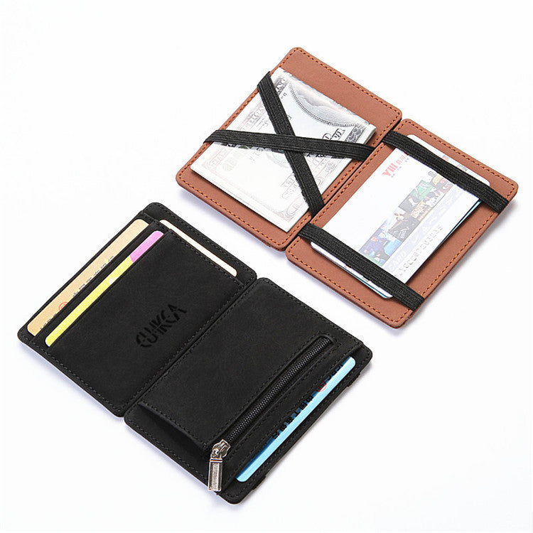 Flip Magic Wallet – Stylish & Compact Card Holder