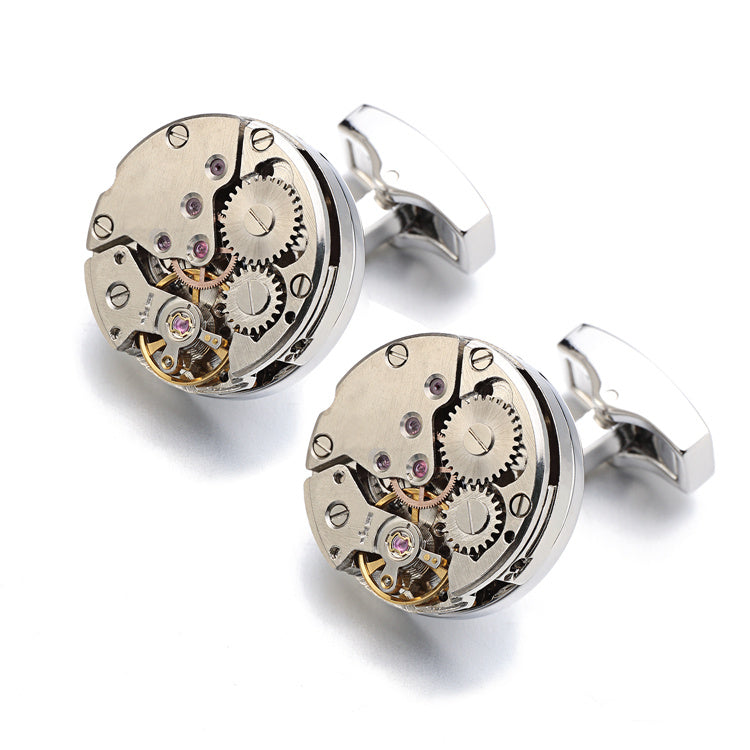 Style Geometry Movement cufflinks