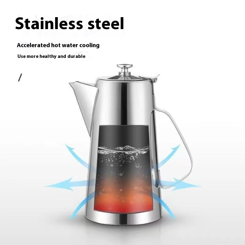 Stainless Steel Water Kettle – Modern & Multi-Purpose Beverage Pitcher