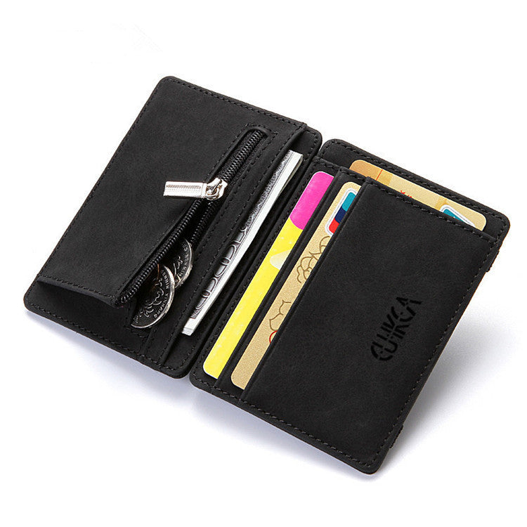 Flip Magic Wallet – Stylish & Compact Card Holder