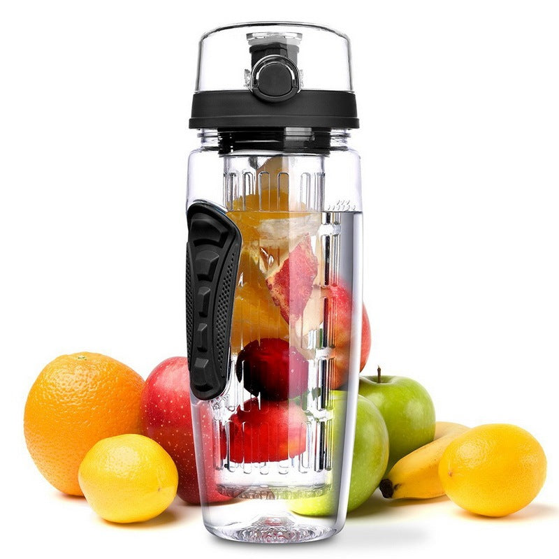 1000ml BPA-Free Sport Fruit Infuser Water Bottle – Leakproof & Durable