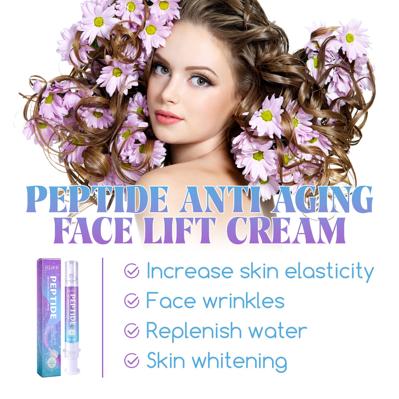 Pep Tide Face Care Cream – Hydrating, Elasticity Boost & Skin Tightening Formula