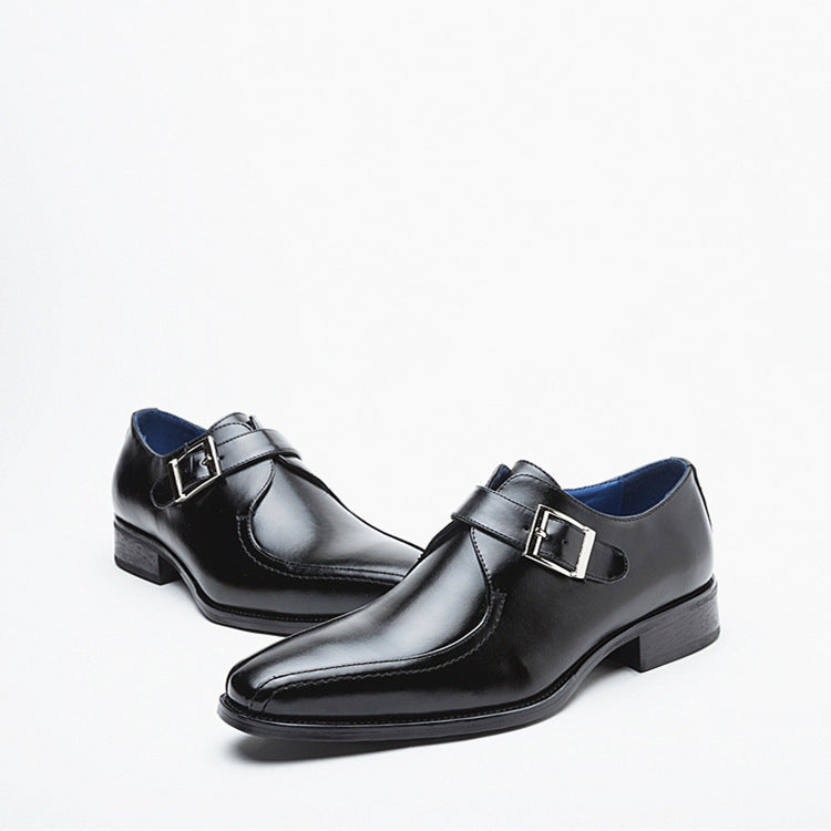 Men's Premium Leather Business Shoes – Formal & Stylish